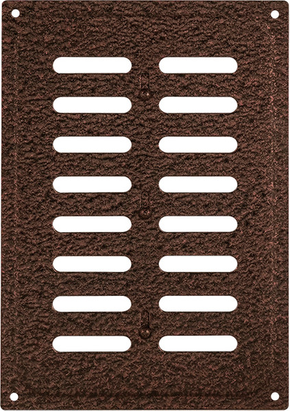 Решетка вентиляционная Нора-М 165x240 с заслонкой / 19371 - фото