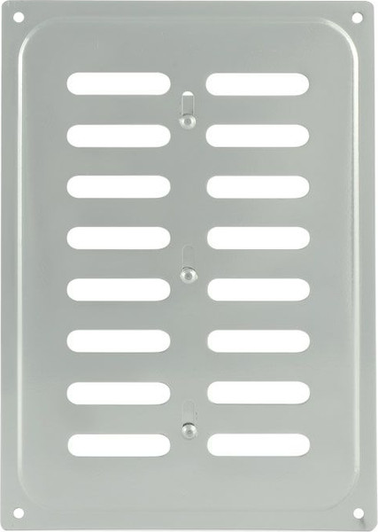 Решетка вентиляционная Нора-М 165x240 с заслонкой / 7186 - фото