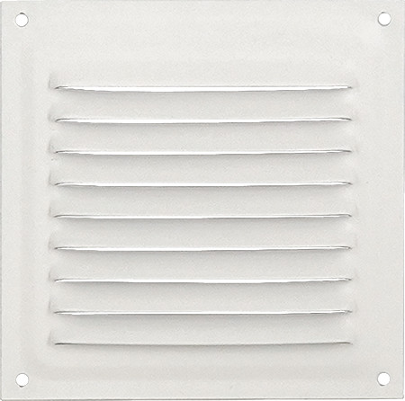 Решетка вентиляционная Нора-М 100x100 с сеткой / 19382 - фото