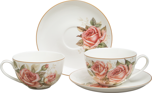 Набор для чая/кофе Lefard Корейская роза 590-679 - фото