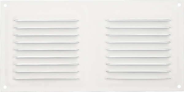 Решетка вентиляционная Нора-М 100x200 с сеткой / 19387 - фото