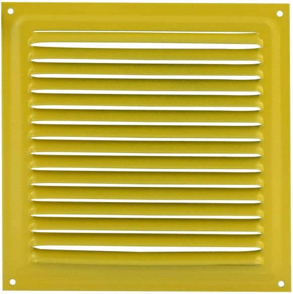 Решетка вентиляционная Нора-М 150x150 с сеткой / 2119 - фото