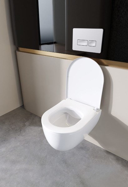 Унитаз подвесной CeraStyle Bella HC00506PN00