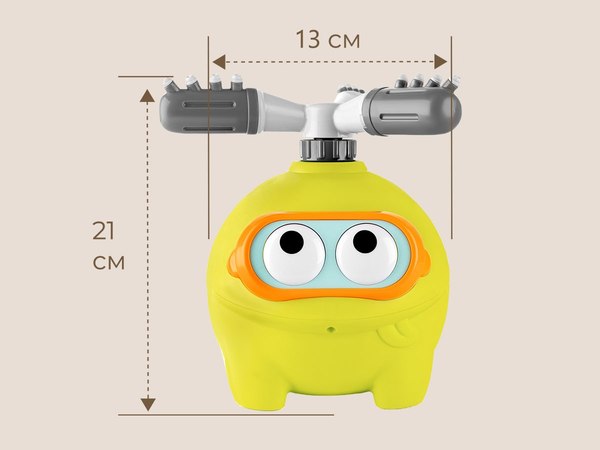 Дождеватель ROXY-KIDS Зеленая лягушка / RSPL-YG19