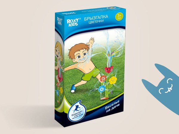 Дождеватель ROXY-KIDS Маленькие цветочки / RSPL-YG11