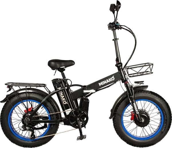 Электровелосипед Minako F10 Dual - фото