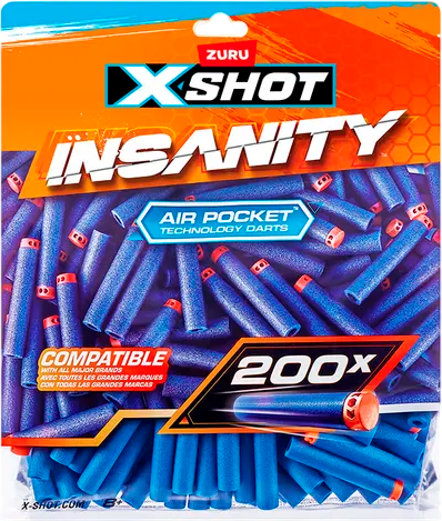 Боеприпасы для оружия игрушечного Zuru X-Shot Insanity / 44148 - фото