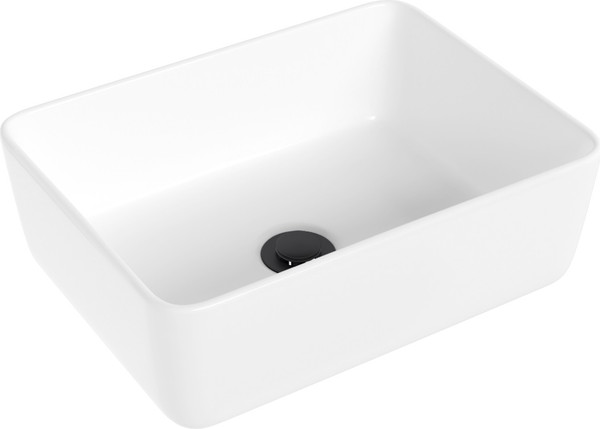 Умывальник со смесителем Lauter 21674B + Reef 21CK8678BS с сифоном 21635B