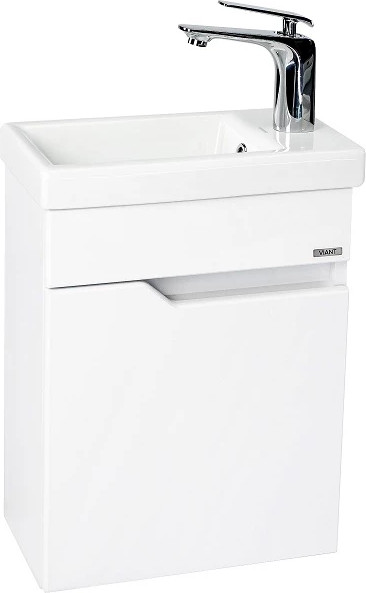 Тумба под умывальник Viant Куба Como 40 / VKUB40CO-T1STP - фото