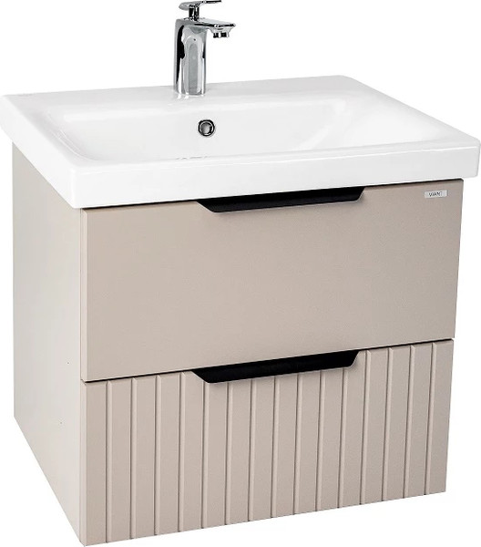 Тумба под умывальник Viant Сицилия Moduo 50 / VSIC50MDCAP-T2YP - фото