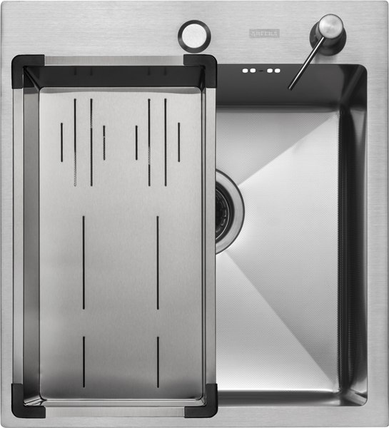 Мойка кухонная Arfeka ECO AR 45x50+CL AR G+DS AR