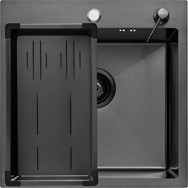 Мойка кухонная Arfeka ECO AR 50x50+CL AR G+DS