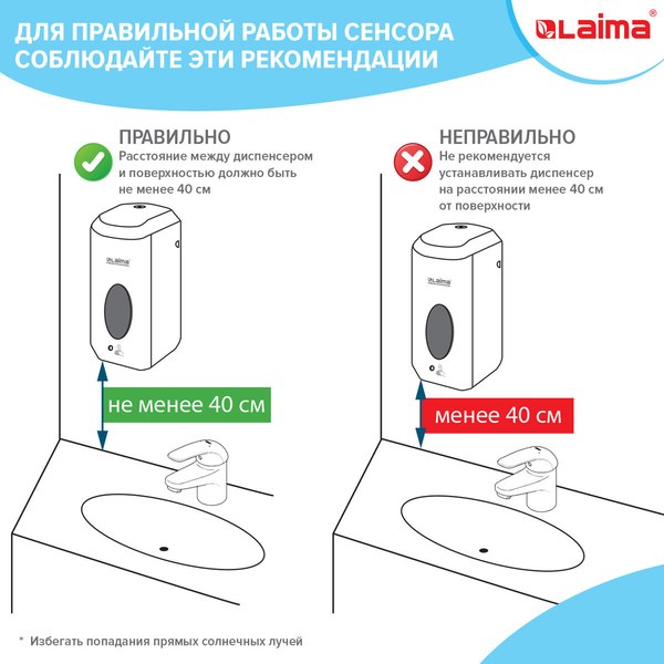 Дозатор Laima Professional Eco / 607330