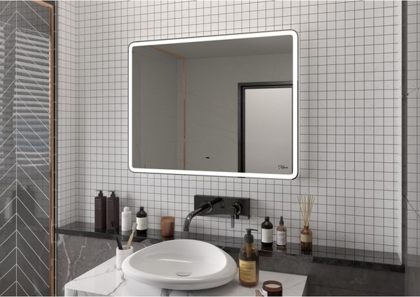 Зеркало Maroni Logic LED 900х700 (бесконтактное включение) - фото