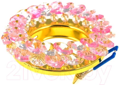 Точечный светильник Ambrella K206 PI/G - фото