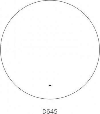 Зеркало Maroni Monti LED D-645