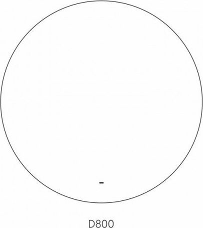 Зеркало Maroni Monti LED D800