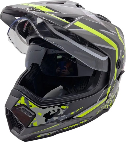 Мотошлем AiM JK802S / 802-014-XS - фото