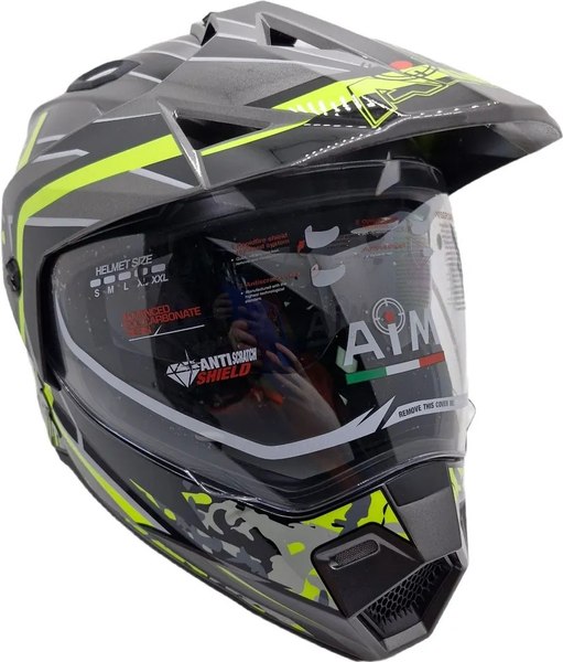 Мотошлем AiM JK802S / 802-014-XS