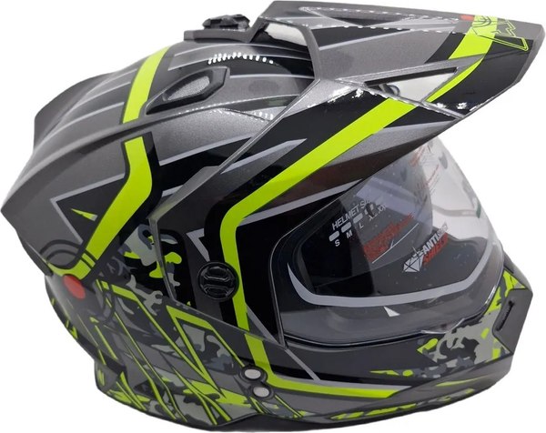 Мотошлем AiM JK802S / 802-014-XS