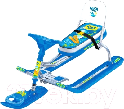 Снегокат детский Ника Тимка спорт 4-1. Мишка / ТС4-1 - фото