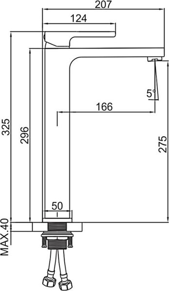Смеситель Gerhans K11127W
