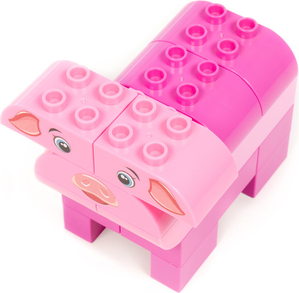 Конструктор Полесье Макси. Домашние животные / 93435