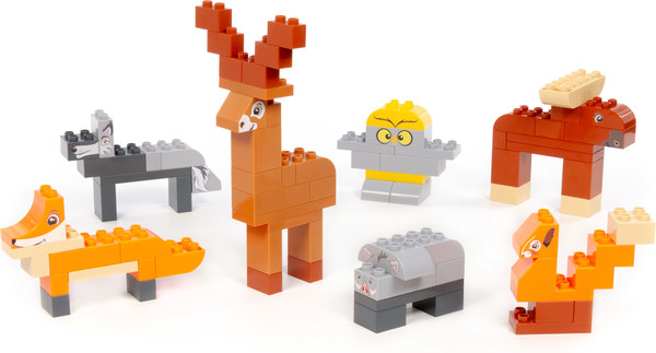 Конструктор Полесье Макси. Лесные жители / 94906