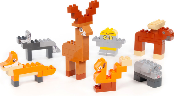 Конструктор Полесье Макси. Лесные жители / 94906