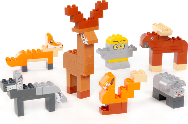 Конструктор Полесье Макси. Лесные жители / 94906