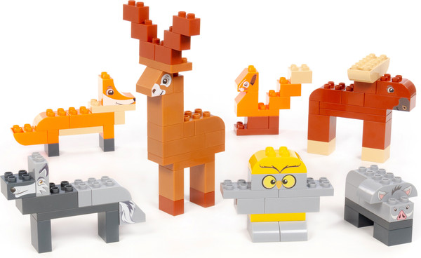 Конструктор Полесье Макси. Лесные жители / 94906