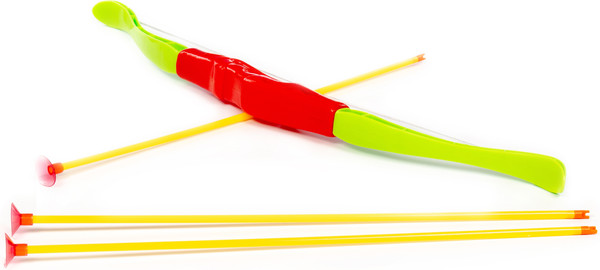 Лук игрушечный Полесье Сокол + стрелы / 05312