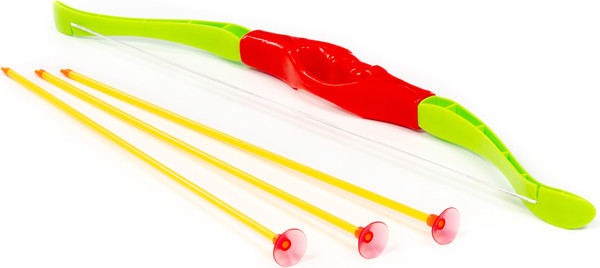 Лук игрушечный Полесье Сокол + стрелы / 05312