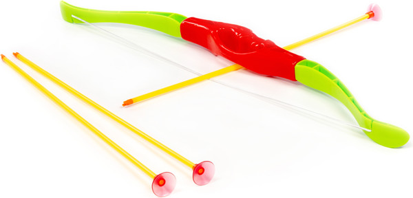 Лук игрушечный Полесье Сокол + стрелы / 05312