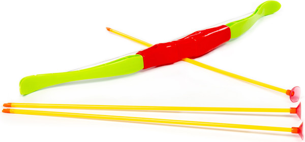 Лук игрушечный Полесье Сокол + стрелы / 05312