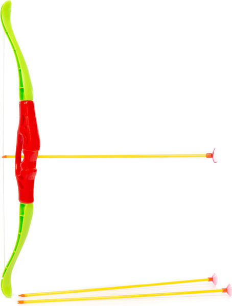 Лук игрушечный Полесье Сокол + стрелы / 05312