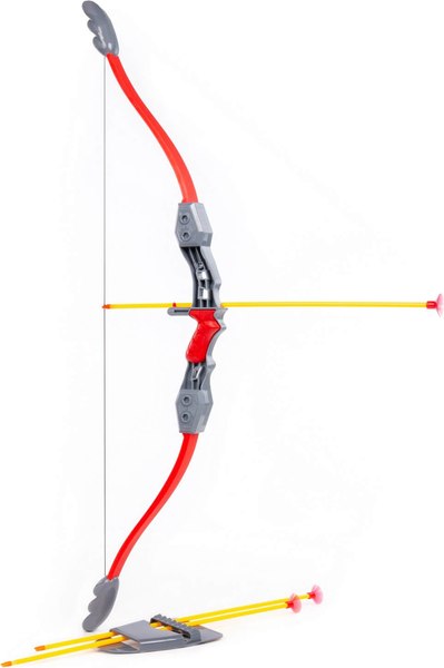 Лук игрушечный Полесье Ястреб + стрелы и колчан / 66798