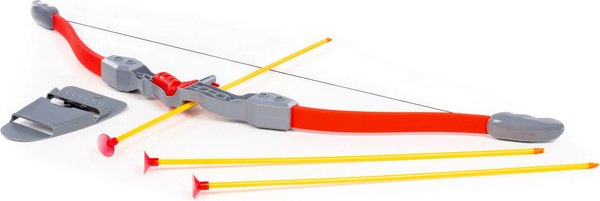 Лук игрушечный Полесье Ястреб + стрелы и колчан / 66798