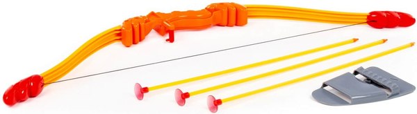 Лук игрушечный Полесье Орел + стрелы и колчан / 66774