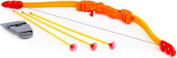 Лук игрушечный Полесье Орел + стрелы и колчан / 66774