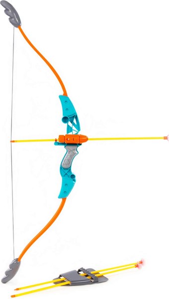 Лук игрушечный Полесье Беркут + стрелы и колчан / 66781 - фото