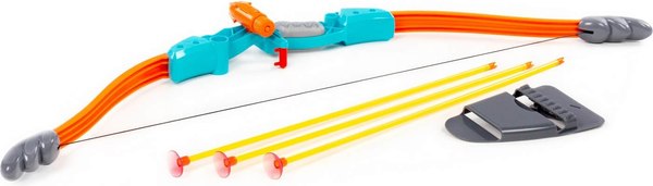 Лук игрушечный Полесье Беркут + стрелы и колчан / 66781