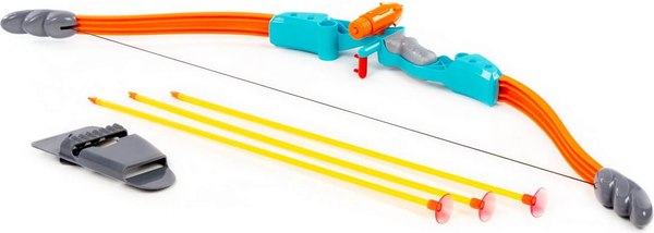 Лук игрушечный Полесье Беркут + стрелы и колчан / 66781