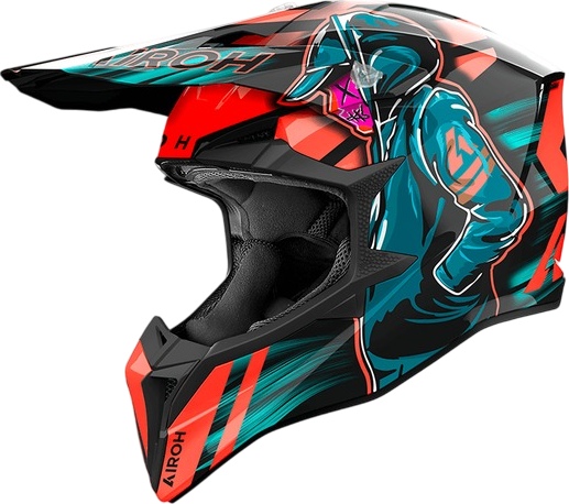 Мотошлем Airoh WRAAAP Cyber WRC32-XXL