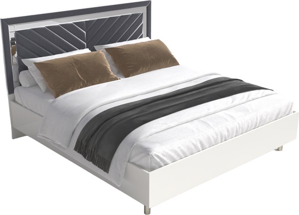 Двуспальная кровать ФорестДекоГрупп Вена 160 - фото