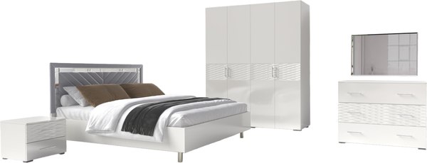 Двуспальная кровать ФорестДекоГрупп Вена 180