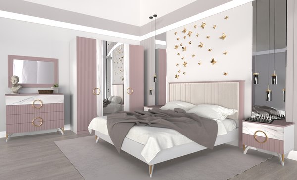 Двуспальная кровать ФорестДекоГрупп Никея 160