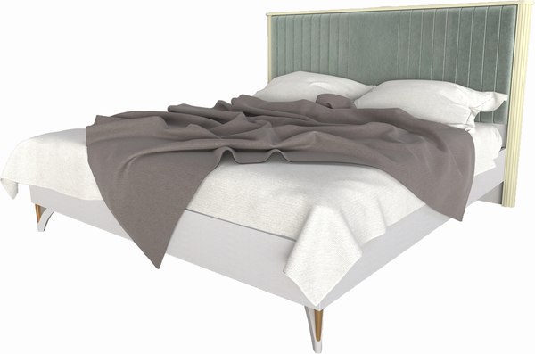 Двуспальная кровать ФорестДекоГрупп Никея 160 - фото