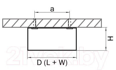 Точечный светильник Lightstar Zolla 213927