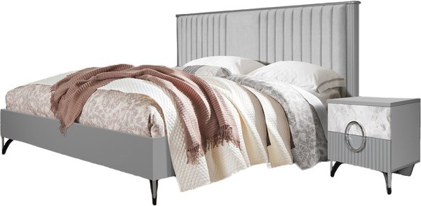 Двуспальная кровать ФорестДекоГрупп Никея 160 - фото